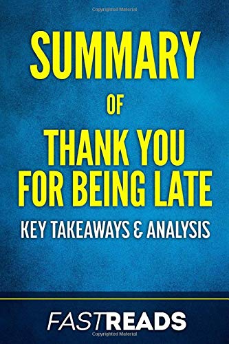 Book Cover Summary of Thank You for Being Late