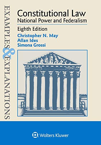 Book Cover Constitutional Law (Examples & Explanations)