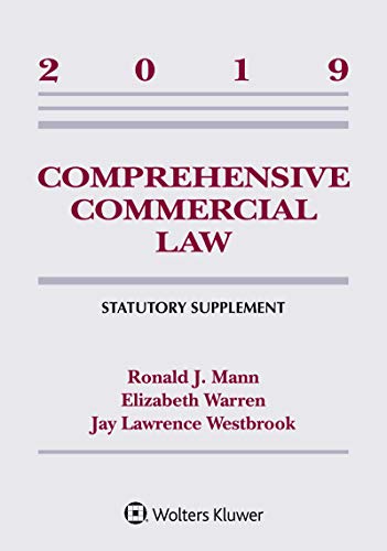 Book Cover Comprehensive Commercial Law: 2019 Statutory Supplement (Supplements)
