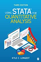 Book Cover Using Stata for Quantitative Analysis