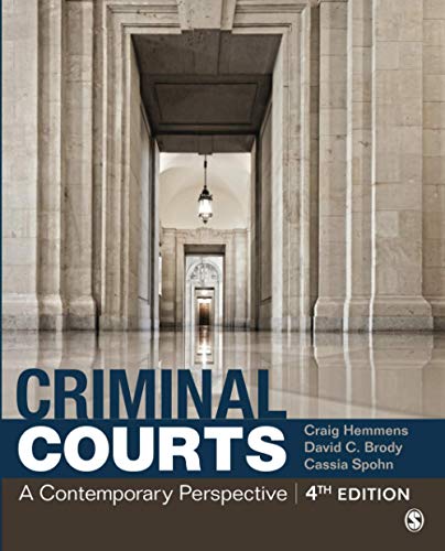 Book Cover Criminal Courts: A Contemporary Perspective