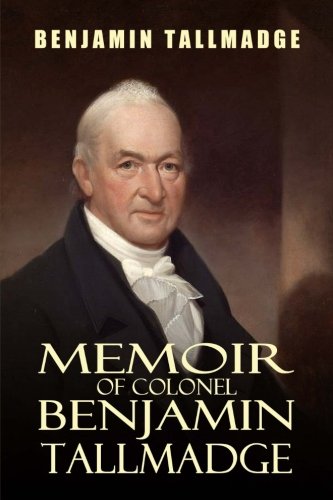 Book Cover Memoir of Colonel Benjamin Tallmadge