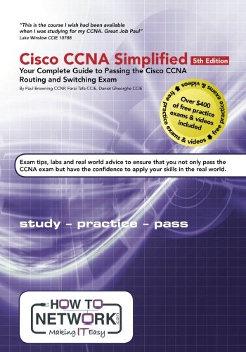 Book Cover Cisco CCNA Simplified: Your Complete Guide to Passing the Cisco CCNA Routing and Switching Exam