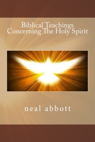 Book Cover Biblical Teachings Concerning The Holy Spirit