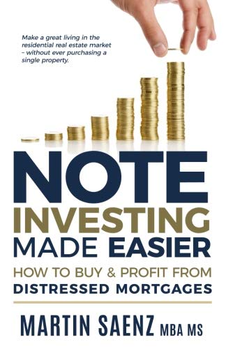 Book Cover Note Investing Made Easier: How To Buy And Profit From Distressed Mortgages