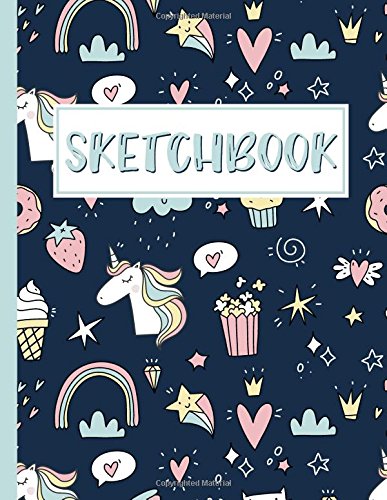 Book Cover Sketchbook: A Large Journal With Blank Paper For Drawing And Sketching: Artist Edition