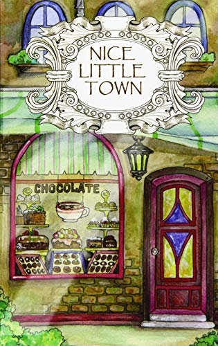 Book Cover Adult Coloring Book: Nice Little Town (Volume 1)