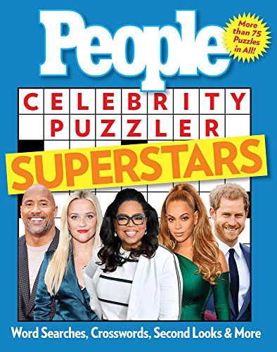 Book Cover People Celebrity Puzzler Superstars: Word Searches, Crosswords, Second Looks, and More