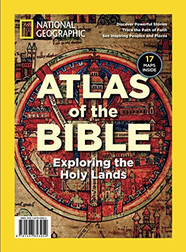 Book Cover National Geographic Atlas of the Bible: Exploring the Holy Lands