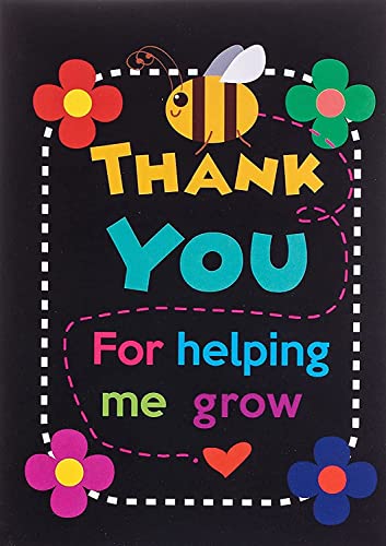 Book Cover Teacher Notebook: Thank You for Helping Me Grow: Thank You Gift for Teachers to Show Your Gratitude During Teacher Appreciation Week - Work Book, Planner, Journal, Diary (7 x 10, 120 Pages)
