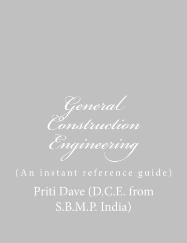 Book Cover General Construction Engineering: (An instant reference guide)