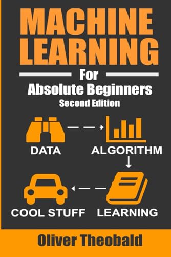 Book Cover Machine Learning For Absolute Beginners: A Plain English Introduction (AI, Data Science, Python & Statistics for Beginners)