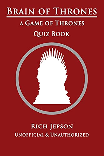 Book Cover Brain Of Thrones: A Game Of Thrones Quiz Book