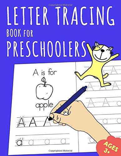 Book Cover Letter Tracing Book for Preschoolers: Learn to Write for Kids