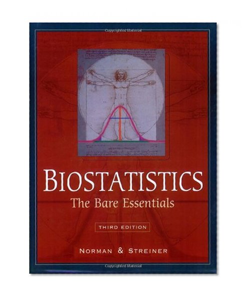 Book Cover Biostatistics: The Bare Essentials, 3e