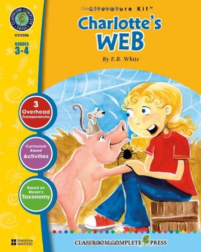 Book Cover Charlotte's Web: E. B. White (Literature Kit)