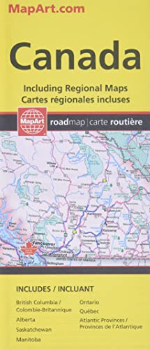 Book Cover Canada Road Map (ROAD MAPS)