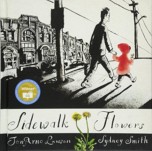 Book Cover Sidewalk Flowers