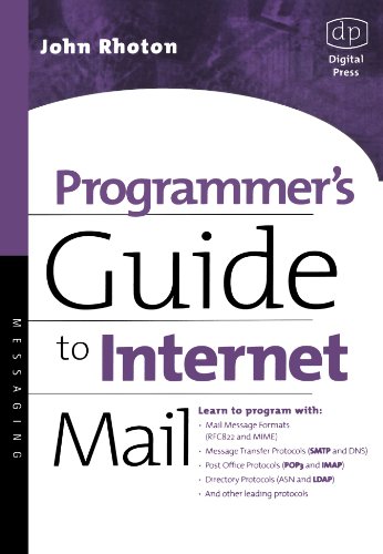 Book Cover Programmer's Guide to Internet Mail: SMTP, POP, IMAP, and LDAP (HP Technologies)
