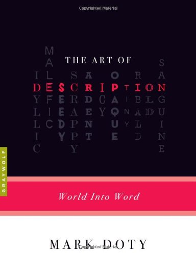 Book Cover The Art of Description: World into Word