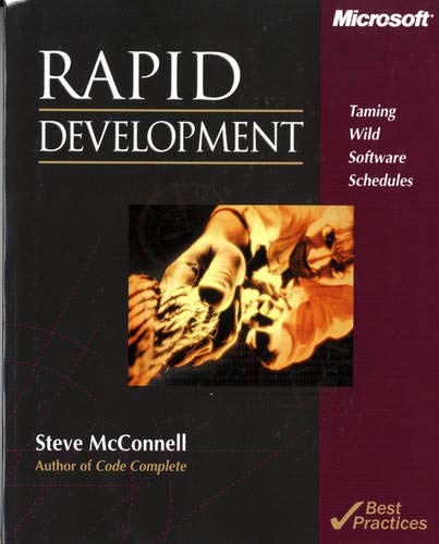 Book Cover Rapid Development: Taming Wild Software Schedules