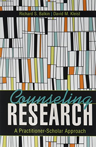 Book Cover Counseling Research: A Practitioner-Scholar Approach