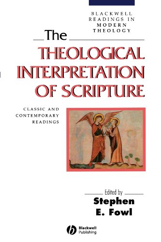 Book Cover The Theological Interpretation of Scripture: Classic and Contemporary Readings