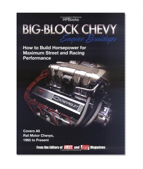 Book Cover Big Block Chevy Engine BuildupsHP1484