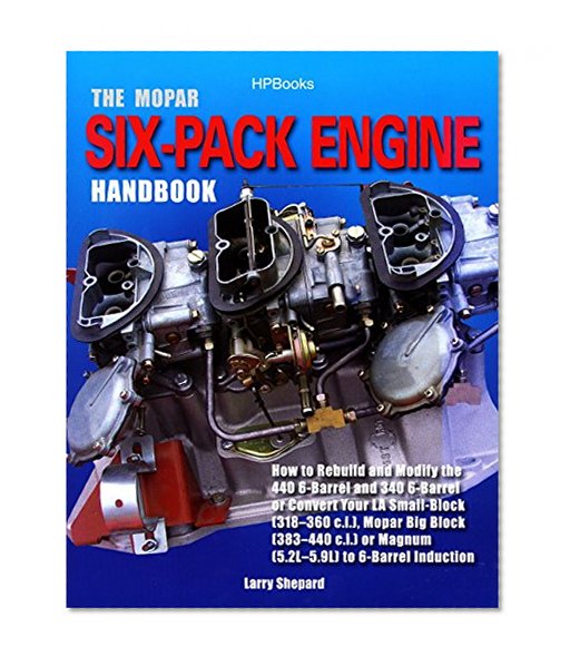 Book HP1528 The Mopar Six-Pack Engine Handbook 