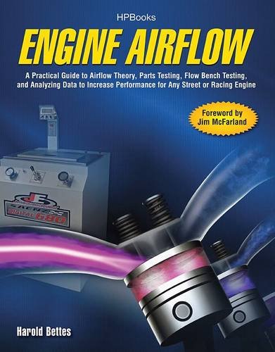 Book Cover Engine Airflow HP1537: A Practical Guide to Airflow Theory, Parts Testing, Flow Bench Testing and Analy zing Data to Increase Performance for Any Street or Racing Engine