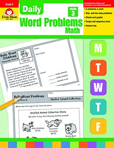 Book Cover Daily Word Problems, Grade 3
