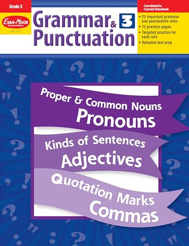Book Cover Grammar and Punctuation, Grade 3