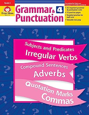 Book Cover Grammar and Punctuation, Grade 4