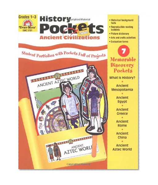 Book Cover History Pockets: Ancient Civilizations, Grades 1-3