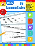 Evan-Moor Daily Language Review, Grade 4 Activities Homeschooling & Classroom Resource Workbook, Reproducible Worksheets, Teacher Edition, Daily Practice, Skills Assessment, Grammar, Punctuation