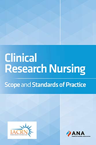 Book Cover Clinical Research Nursing: Scope and Standards of Practice