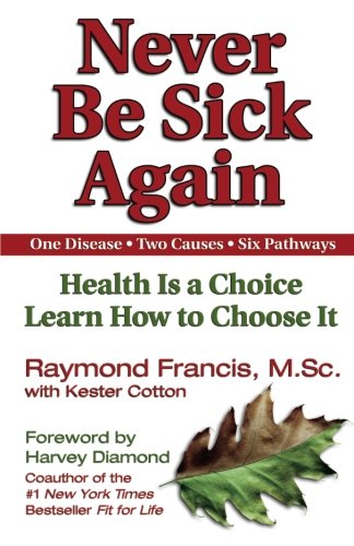Book Cover Never Be Sick Again: Health Is a Choice, Learn How to Choose It