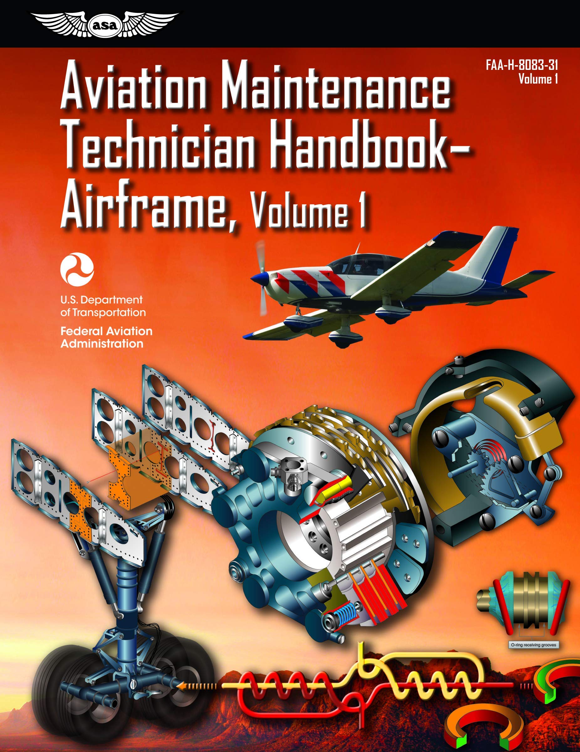Book Cover Aviation Maintenance Technician Handbook?Airframe: FAA-H-8083-31 Volume 1 (FAA Handbooks series)