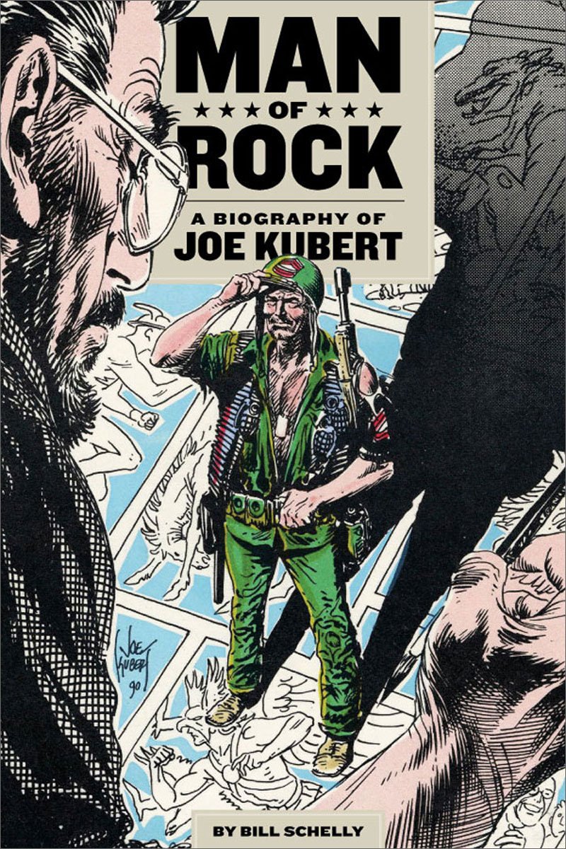 Book Cover Man of Rock: A Biography of Joe Kubert