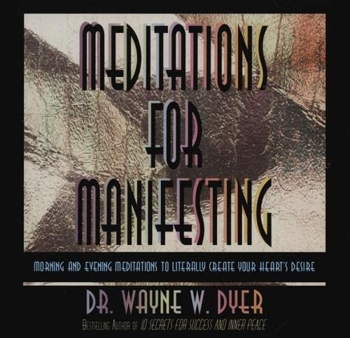 Book Cover MEDITATIONS FOR MANIFESTING 1 CD