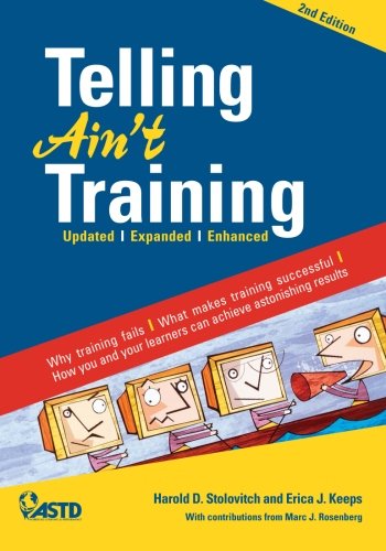 Book Cover Telling Ain't Training: Updated, Expanded, Enhanced