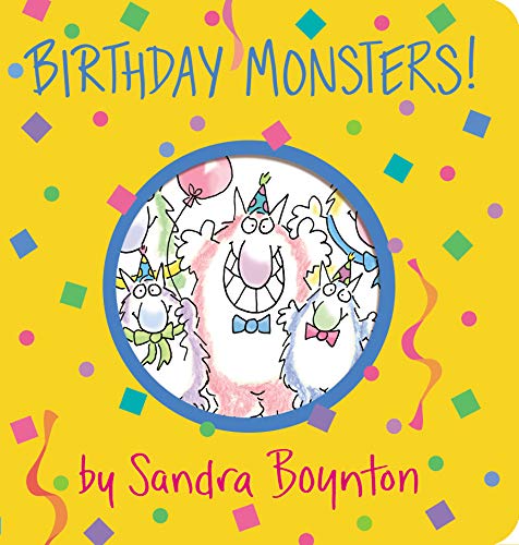 Book Cover Birthday Monsters! (Boynton on Board)