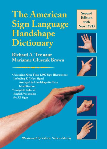Book Cover The American Sign Language Handshape Dictionary