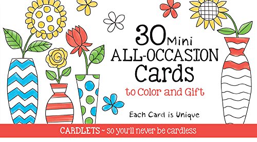 Book Cover Cardlets: All-Occasion