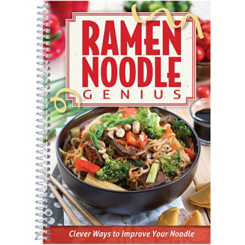 Book Cover Ramen Noodle Genius