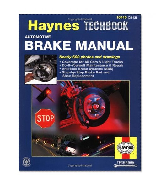 Book Cover Haynes Automotive Brake Manual (Haynes Manuals)