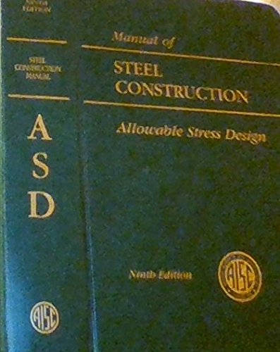Book Cover AISC Manual of Steel Construction: Allowable Stress Design (AISC 316-89)