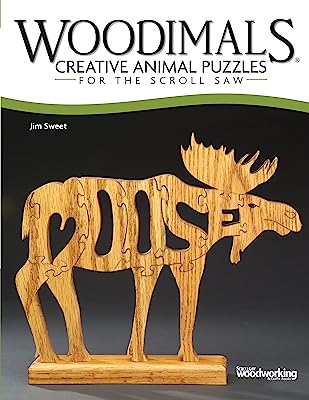 Book Cover Woodimals: Creative Animal Puzzles for the Scroll Saw (ScrollSaw Woodworking & Crafts Books)