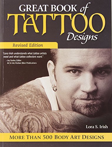 Book Cover Great Book of Tattoo Designs, Revised Edition: More than 500 Body Art Designs