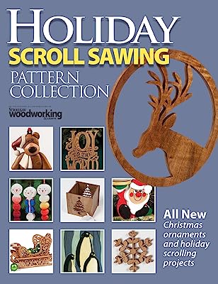 Book Cover Holiday Scroll Sawing Pattern Collection (Scroll Saw Woodworking & Crafts)